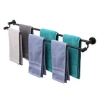 Tocten 33IN Double Bath Towel Bar SUS304 Stainless Steel Wall Mount Matte Black New. Price: $50.56.