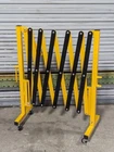 Vestil Steel Expandable Safety W/ Casters 139" Max. Width EXGATE-30-C New. Price: $84.27.