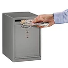 Sentrysafe Under Counter Drop Slot 0.39 Cu. Ft. Capacity Gray New. Price: $381.50.