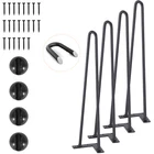 Vevor 19" Hairpin Furniture Legs Solid Metal Heavy Duty Dining Table Modern New. Price: $28.22.