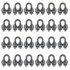 M4 5/32 Inches Stainless Steel Wire Rope Cable Clamp CLIP-24PCS New. Price: $14.76.