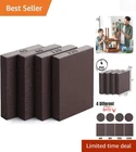 Bates- Sanding Sponge, 4 Pack, 60/80/120/220 Grit Assortment, Washable Re... New. Price: $7.99.