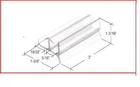 Workright Craft Diston Shower Door Track Guide Prime Line 6144 Open. Price: $7.75.