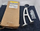 Lavi 44-402/2, 2" Satin Solid Stainless Steel Bar Mount Bracket Open. Price: $45.80.