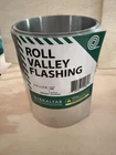 Gibraltar Roll Valley Flashing 6IN X 25FT Aluminum Mill Finish RV625A New. Price: $20.00.