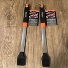 Mr Bar-b-q Deluxe Basting Brush Silicone & Stainless Steel Set Of 2!! 17 Grill New. Price: $33.00.