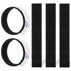 Felt Strips 10PIECES Pack 1X 6 Inches Self Adhesive Black Furniture Stri... New. Price: $14.74.