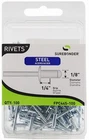 Medium Steel Rivets, 100-PACK FPC44S-100 New. Price: $16.32.