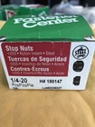 Hillman 1/4-20 Nylon Insert Steel Stop Nuts #180147 Box Of 100 Open. Price: $14.99.