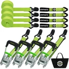 Starleaparts Car Tie Down Straps For Trailers J Hooks 4PK - Axle New. Price: $127.00.