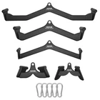 Vevor Lat Pulldown Handle Attachment V-bar T-bar Cable Machine For Home Gym New. Price: $83.90.