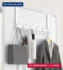 Kitchlife Over The Door Hooks Hanger With 7 Inches Extended Arms, Fits 1 3/8" New. Price: $15.28.