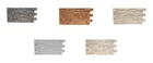 Faux Stack Stone Siding Panel 48X24IN Polyurethane Multiple Colors Diy Indoor New. Price: $122.99.