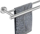 Jqk Double Towel Bar 27 Inch, Brushed Steel Useable Length 24 304 Stainless New. Price: $46.93.