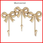 Bitalye Small Bow Wall Hookgold Mounted Functional Hooksantique Cast New. Price: $33.98.