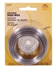 Hillman Steel Wire 250 Ft. 24 Gauge Galvanized Hanger Crafts 5LB Capacity 123107 New. Price: $14.03.