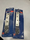 3" Steel Mending Plates 4 Pack (hager) Made Usa Lot Of 2 New. Price: $5.99.