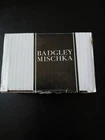 Badgley Mischka Satin Gold Round Cabinet Knob W/ Red Insert + Screws Open. Price: $10.00.