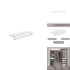 Closetmaid Modular Collection Shelf And Hang Rod Accessory Kit 36-INCH New. Price: $69.54.