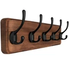Skoloo Rustic Wall Mounted Coat Rack With 16 Inch Mounting Hole Distance, Pin... New. Price: $37.91.