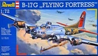 Revell B-17G Flying Fortress Plastic Model Kit 1:72 New 04283. Price: $53.49.