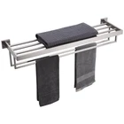 Kokosiri Towel Rack 32-INCH Bathroom Shelves With Double Bars Sus... New. Price: $91.79.