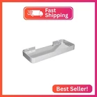 Danpoo 12-INCH Wall Shelf, Clear Tempered Glass With Matte Silver Aluminum Frame New. Price: $26.39.