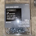 Everbilt Swing Chain 14 Ft. Zinc Plated Metallic Steel Ceiling Hook Included New. Price: $38.00.