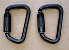 (2 Pack) Fusion Climb Tacoma Triple Lock Steel Carabiner With Key Nose New. Price: $24.95.