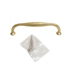 Signature Hardware Padilla 4-7/8" Solid Brass Cabinet Pull Polished Open. Price: $10.17.