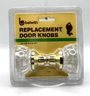 Vintage Belwith Glass Brass Door Knobs Set #1140 Victorian 12 Point New Sealed. Price: $15.99.