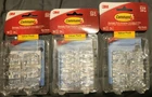 (3) 3M Command Clear Mini Adhesive 17006CLR-18ES PK(54 Total Hooks) New. Price: $24.99.