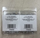 ( Lot Of ) Amerimax Trim Nails, 7769020 ,white, 1-1/4-" Long 1/4-LB. New. Price: $17.99.