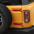 Jimen Compatible With Ford Bronco 2021-2023, Rear Door Tailgate Hinge Cover Red New. Price: $37.18.