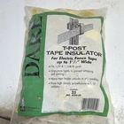 Dare T-post Tape Insulator For Electric Fence Up 1/2IN, 25CT 2334-25 New. Price: $16.00.