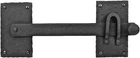 Black Iron Gate Flip Latch 12" Large Antique Two Sided Locks Rust Resistant. Price: $73.99.