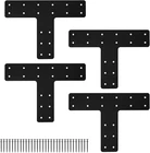 Post Bracket 4PCS,14X10'' Flat Mending Plate For Wood 4X4,6X6 Lumber, Black New. Price: $55.99.