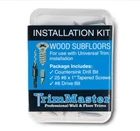 (5) Trimmaster Universal Installation Kit For Wood Subfloors 27 Piece 51220 New. Price: $15.22.