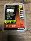 5CT.-HILLMAN 116841 Steel Star Drive Flat Head Multi-material Screw #10 X 1-1/2". Price: $49.99.