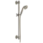 Delta H2OKINETIC 3-SETTING Slide Bar Hand Shower Stainless-certified Refurbished. Price: $273.76.