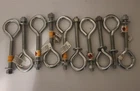 National Hardware Zinc Plated Eye Bolt Hex Nut 3/8" 5" Swl 160LB Lot Of 10 New. Price: $10.00.