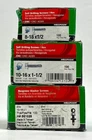 Hillman Self Drilling Screws Washer Head Assorted Sizes 100 Pack Set Of 3 New. Price: $35.00.
