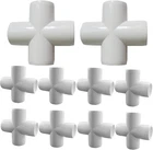 12PACK 1INCH Pvc Fittings 4 Way Cross Elbow For Building Heavy Duty New. Price: $36.52.
