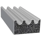 Trim Lok Inc X113BT-100 Seal, Epdm Ribbed Rubber, Black, 0.38"W Ft. New. Price: $79.99.