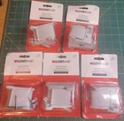5 Pack New Sealed ! White Wire Shelving Wall Bracket By Closetmaid 26620. Price: $16.99.