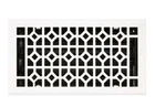 Signature Hardware Appert Steel Wall Register - 6" X 14" White New. Price: $34.99.