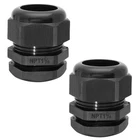 Bonsicoky 11/4" Npt Nylon Cable Glands, IP68 Waterproof Adjustable Cord Grip ... New. Price: $13.88.