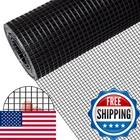 Zevemomo 24 X 50 1/4INCH Hardware Cloth Black Vinyl Coated Chicken Wire Fence New. Price: $85.16.