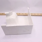 Amerimax Home Products 5 In. White Vinyl K-style Inside Gutter Miter Open. Price: $5.52.