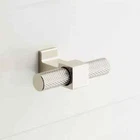 Signature Hardware Andrex Knurled T-knob Polished Nickel Zinc Cabinet Open. Price: $8.19.